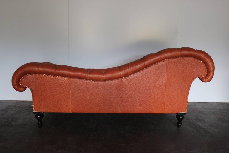 Smith “DogKennel Bed” Sofa/Chaise in SpecialOrder TanBrown