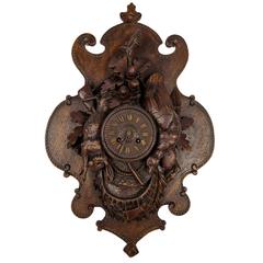 Antique 19th Century Black Forest Clock