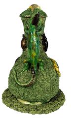 Palissy Ware Ewer, Rare Size, 1880