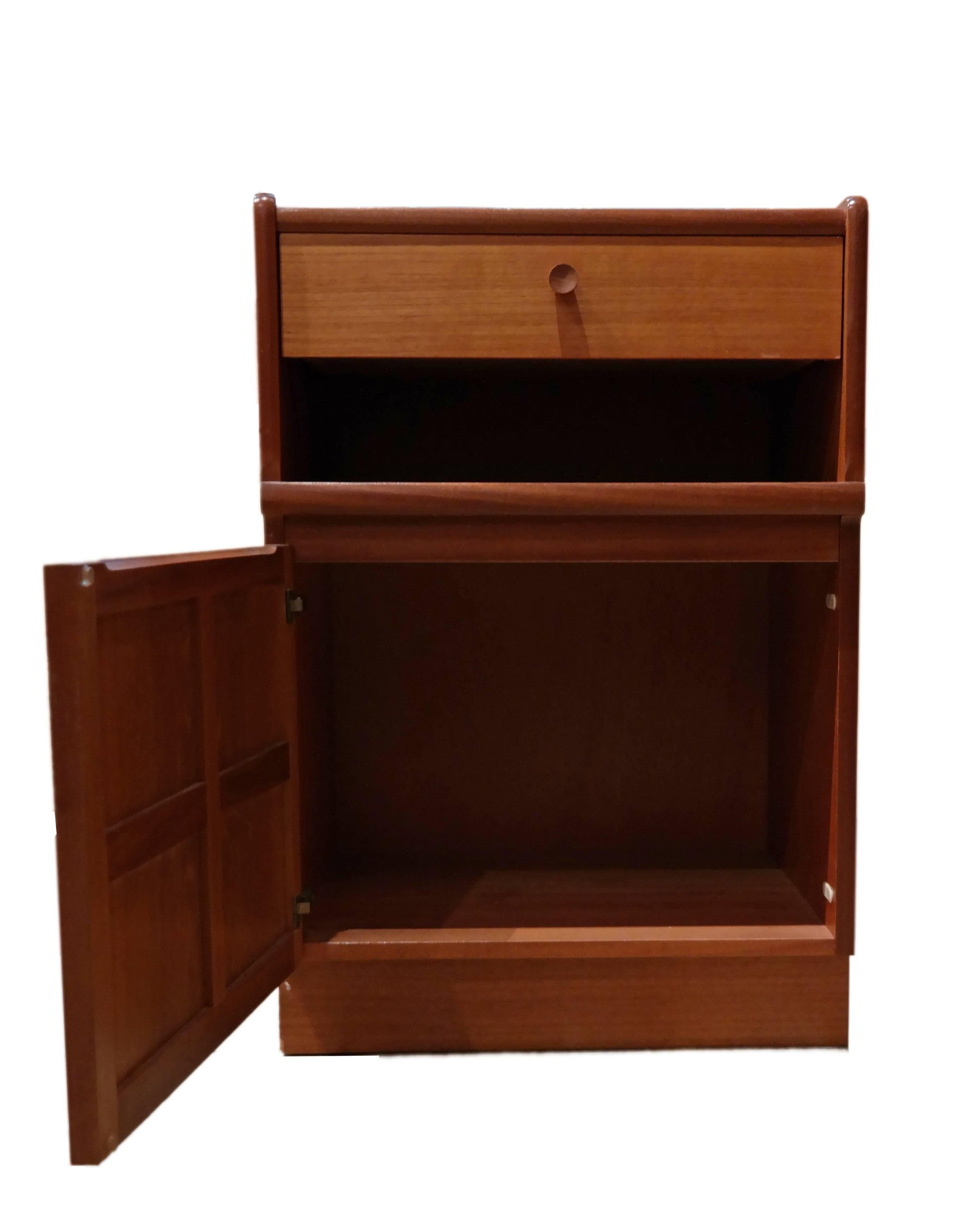 English made side cabinet by G-Plan, solid teak, made in the 1960s.