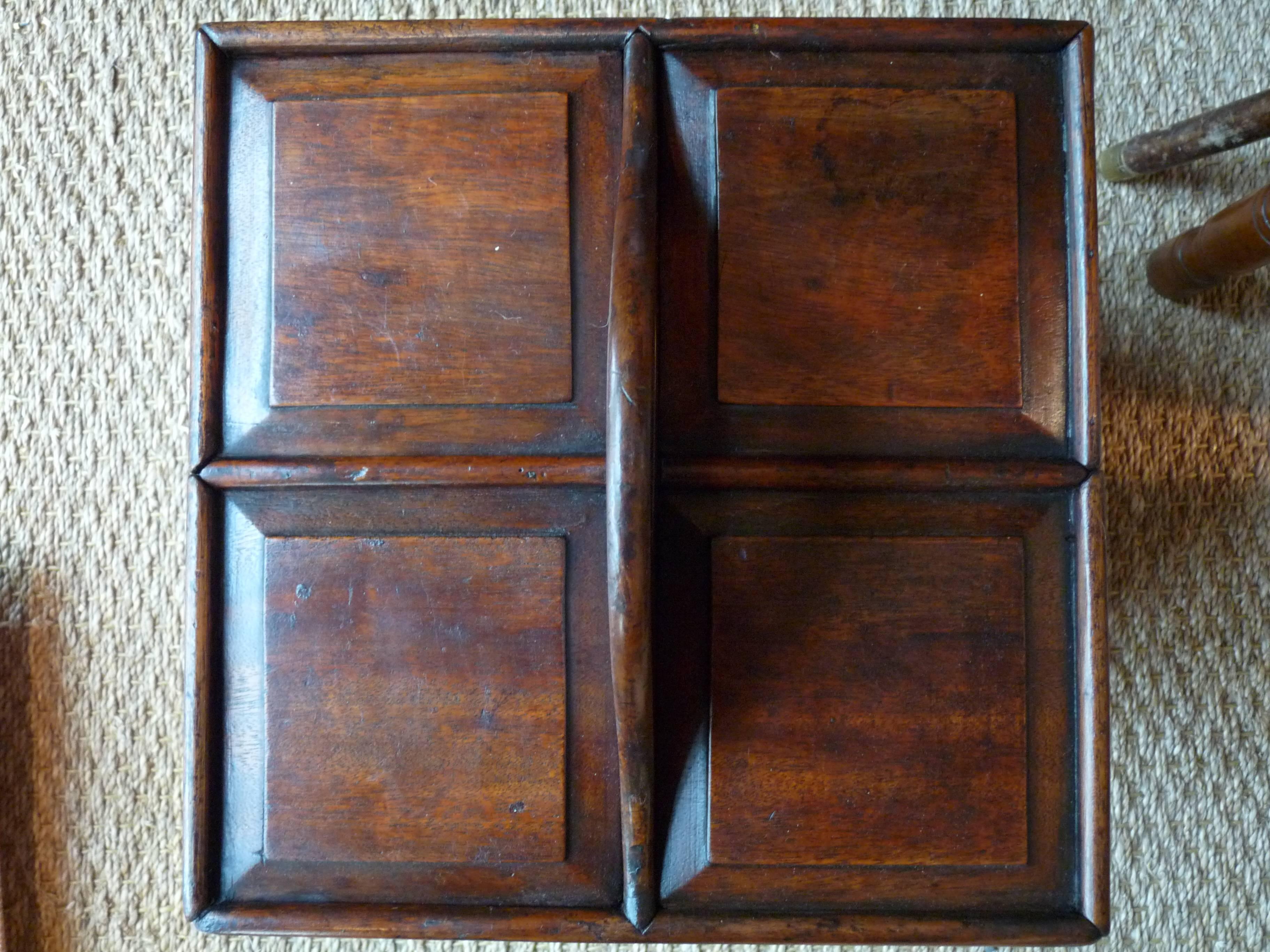 Great Britain (UK) Mahogany Wine Carrier For Sale