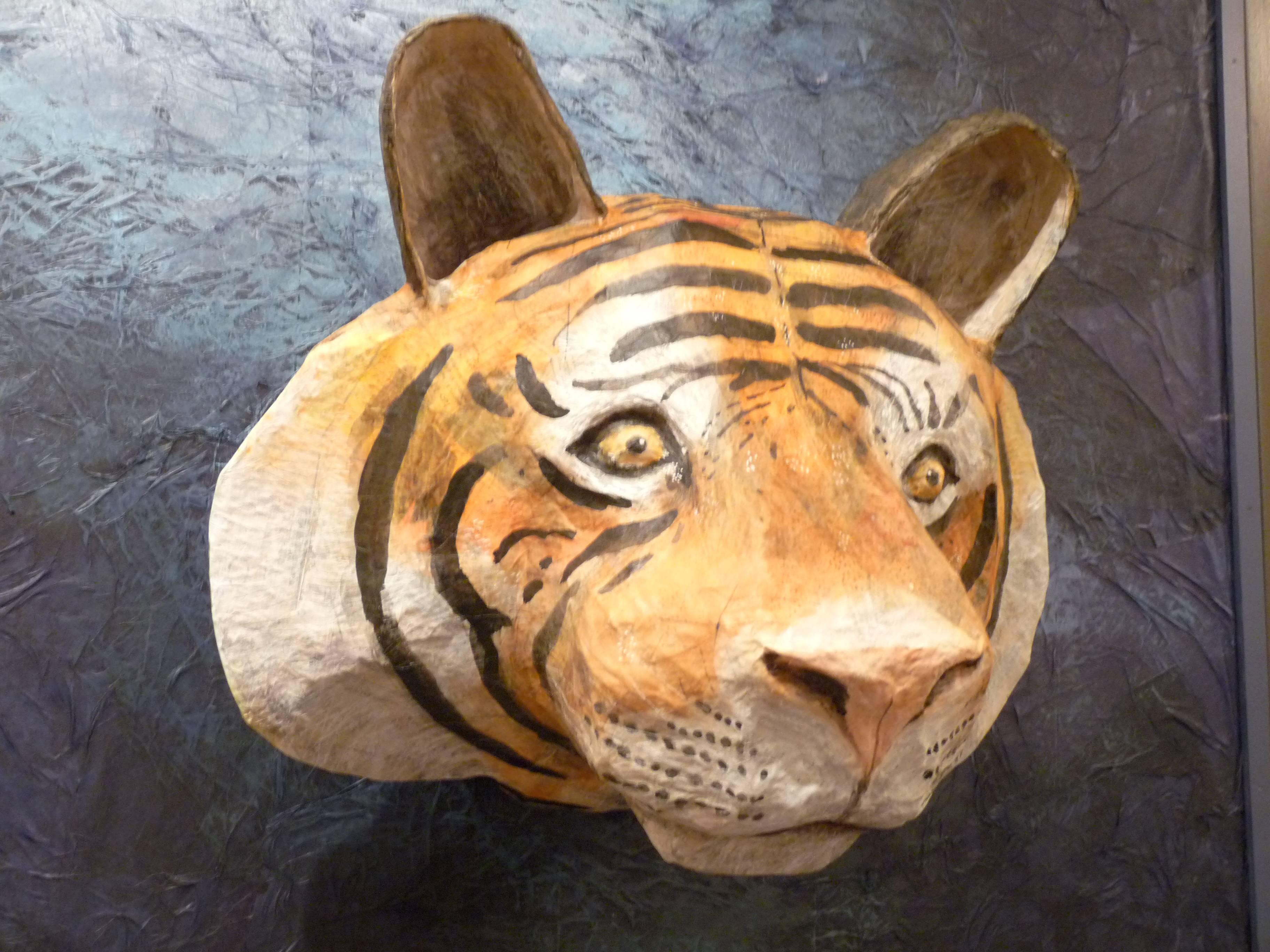 Paper Mache Tiger For Sale 1