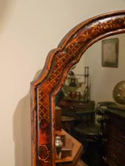 Scarlet Chinoiserie Mirror