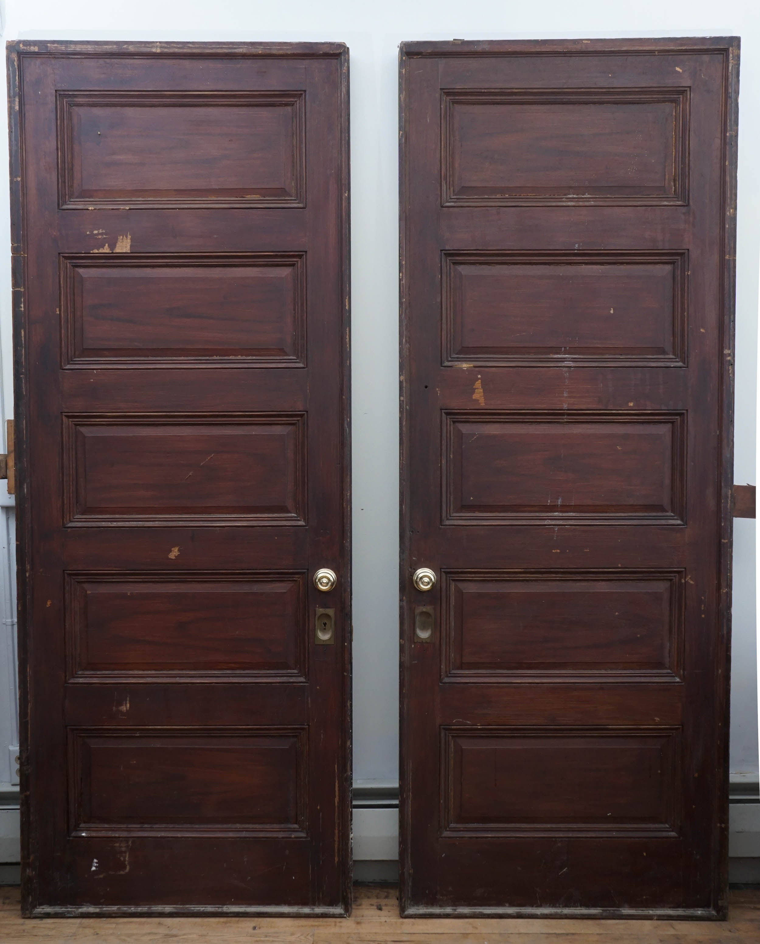 Pair of 19th century doors.
