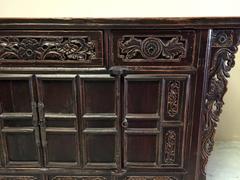 Carved Chinese Antique Chest, Shan Xi Province