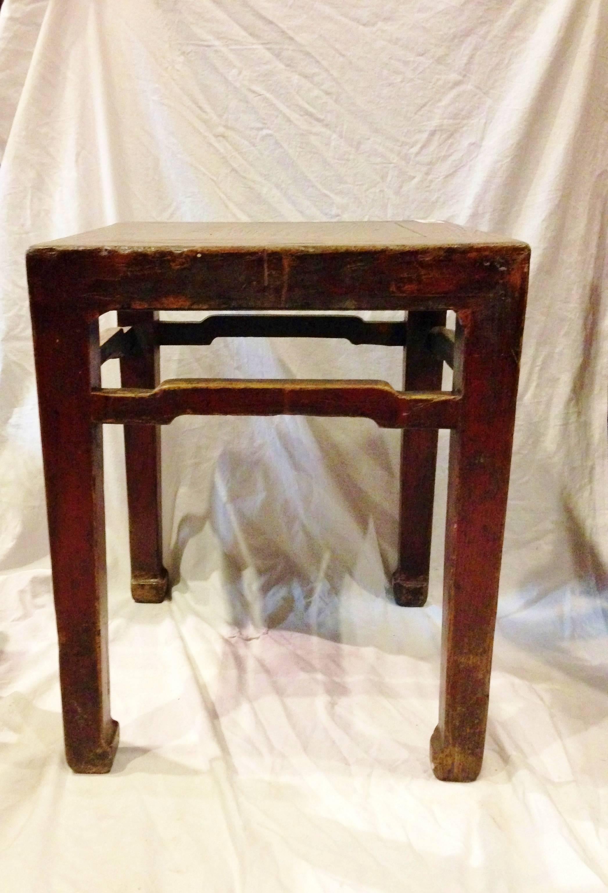 19th Century Chinese Antique Ming Stool