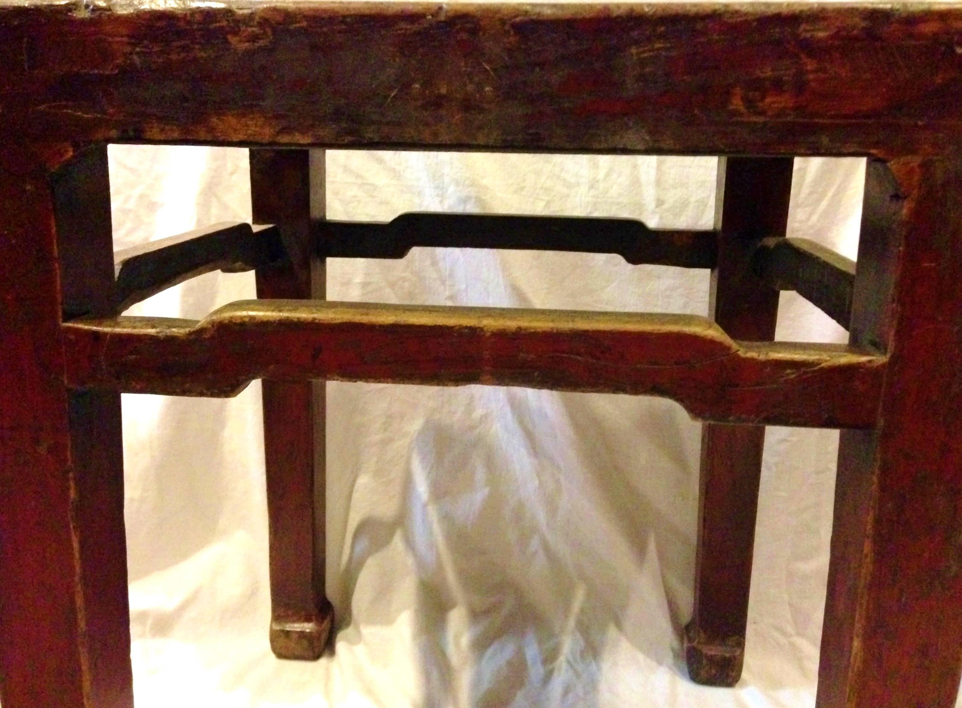 Chinese Antique Ming Stool 2