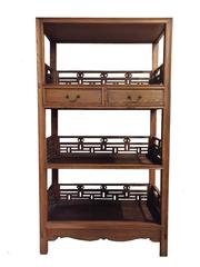 Bookcase, Pair of Chinese Bookcases or Display Cases