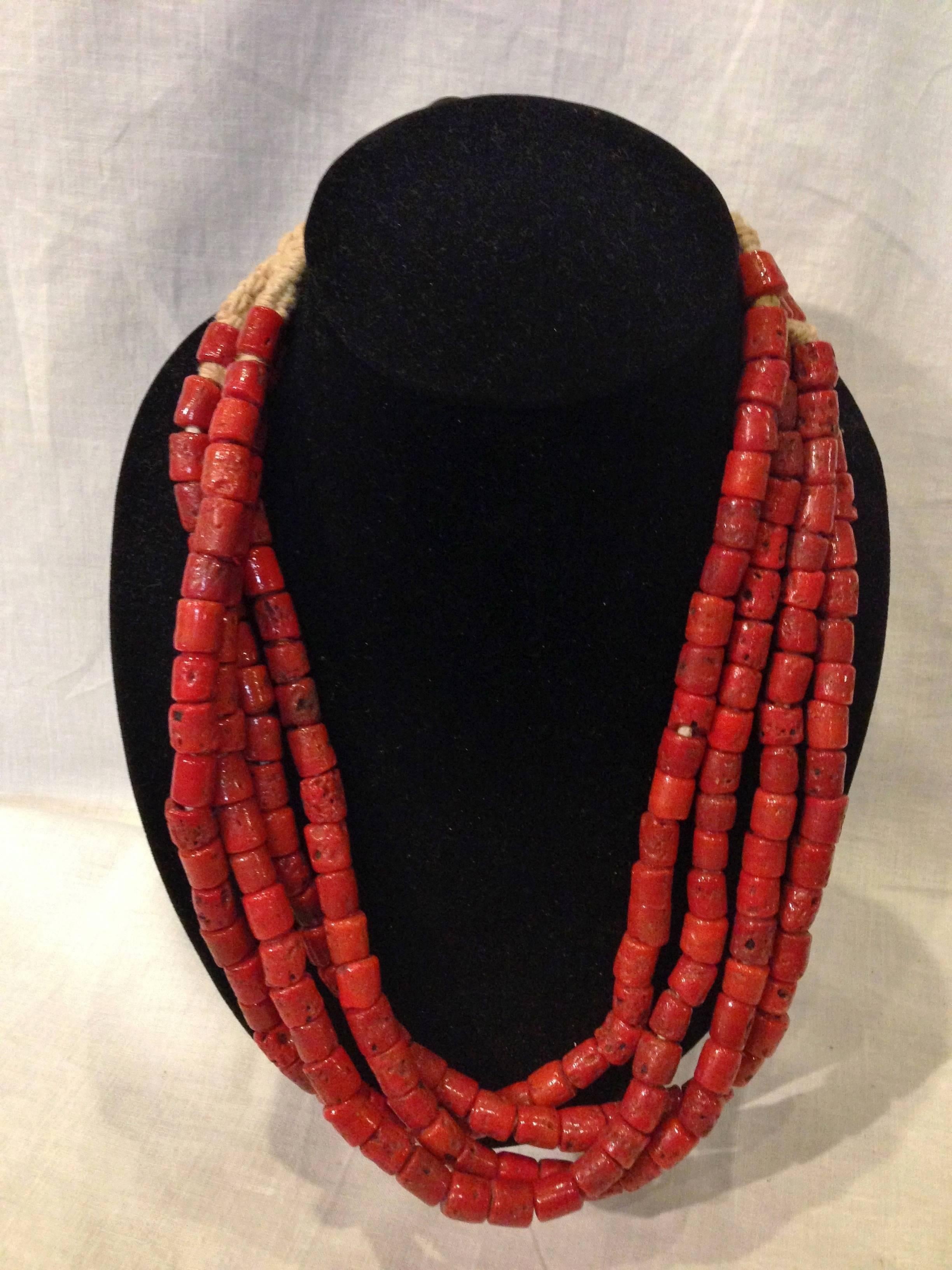 Lot of Ten Handmade Tibetan Necklaces 2