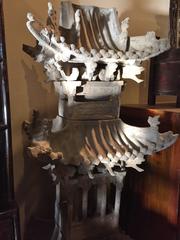 19th Century Chinese Terracotta Brick Tower Model
