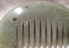 Antique Jade Comb