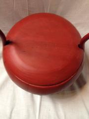 Chinese Antique Red Wedding Basket