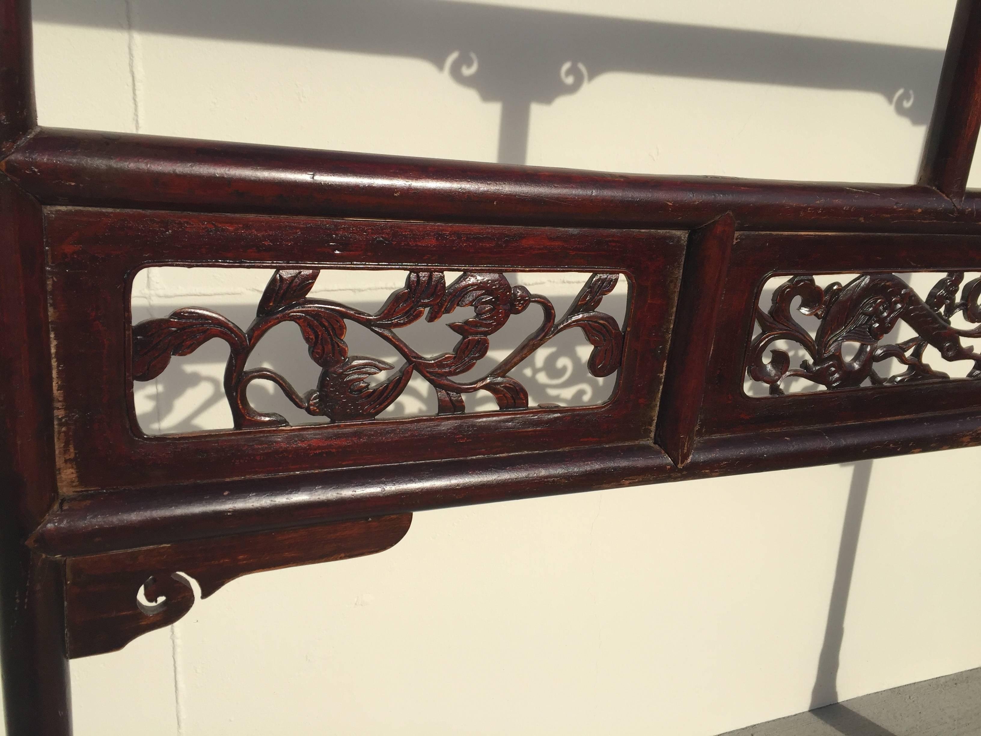 19th Century Chinese Garment or Towel Rack For Sale 1