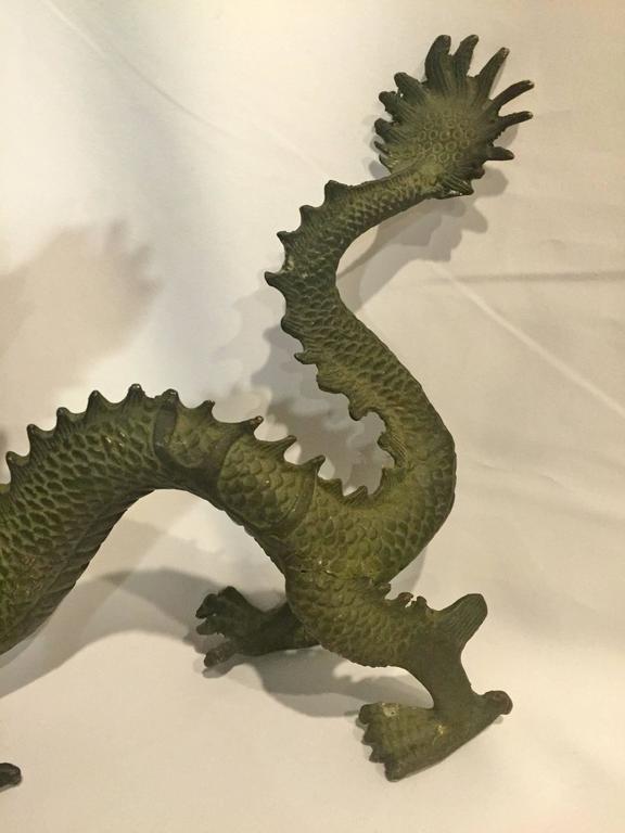 Bronze Chinese Dragon For Sale at 1stDibs