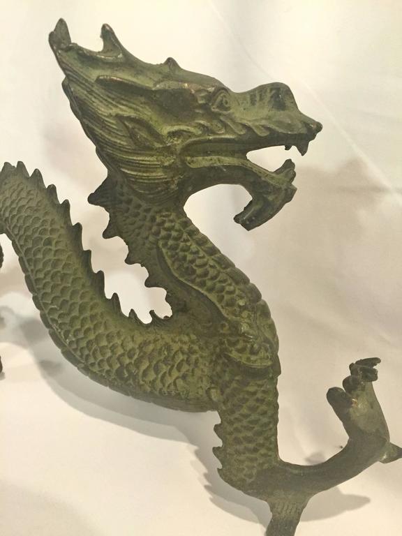 Bronze Chinese Dragon For Sale at 1stDibs