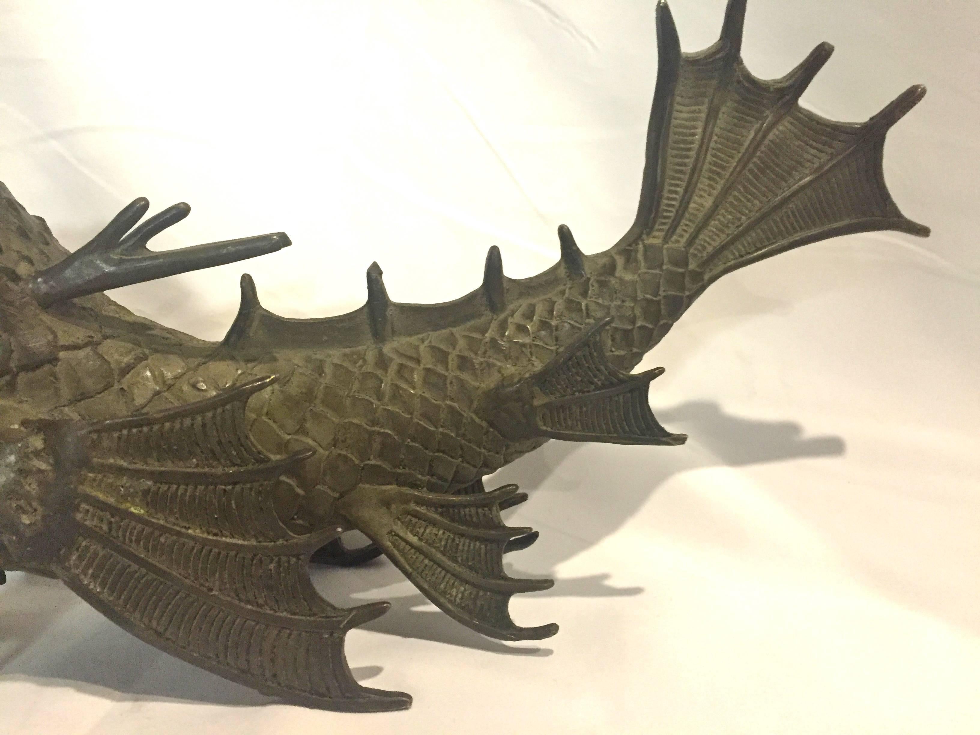 Bronze Dragon Fish at 1stDibs bronze dragonfish, bronze scaled dragon