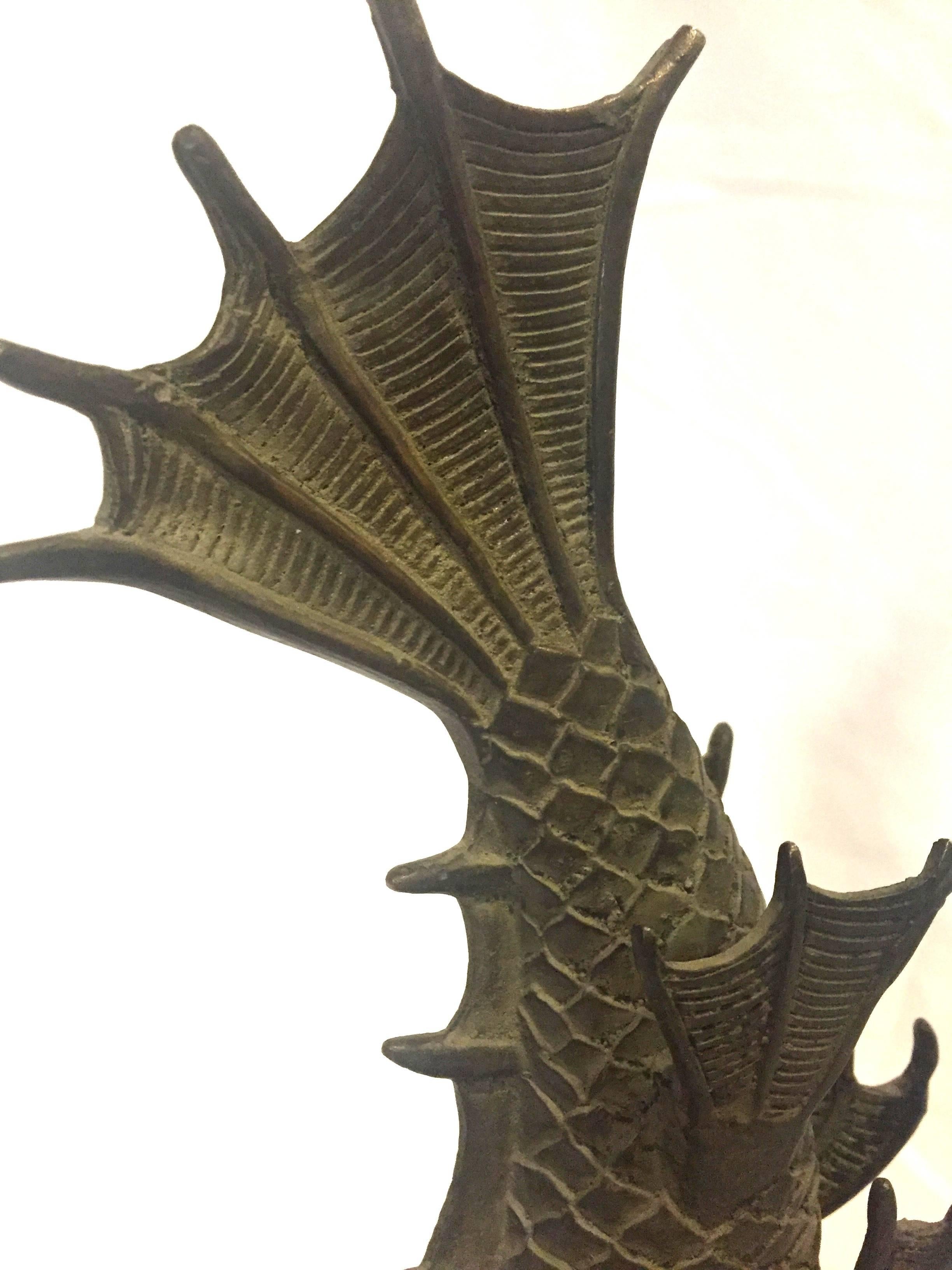 Bronze Dragon Fish at 1stDibs bronze dragonfish, bronze scaled dragon