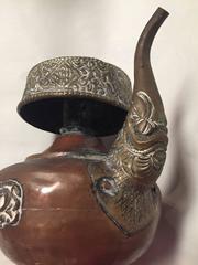 Antique Tibetan Copper Milk Tea Pot