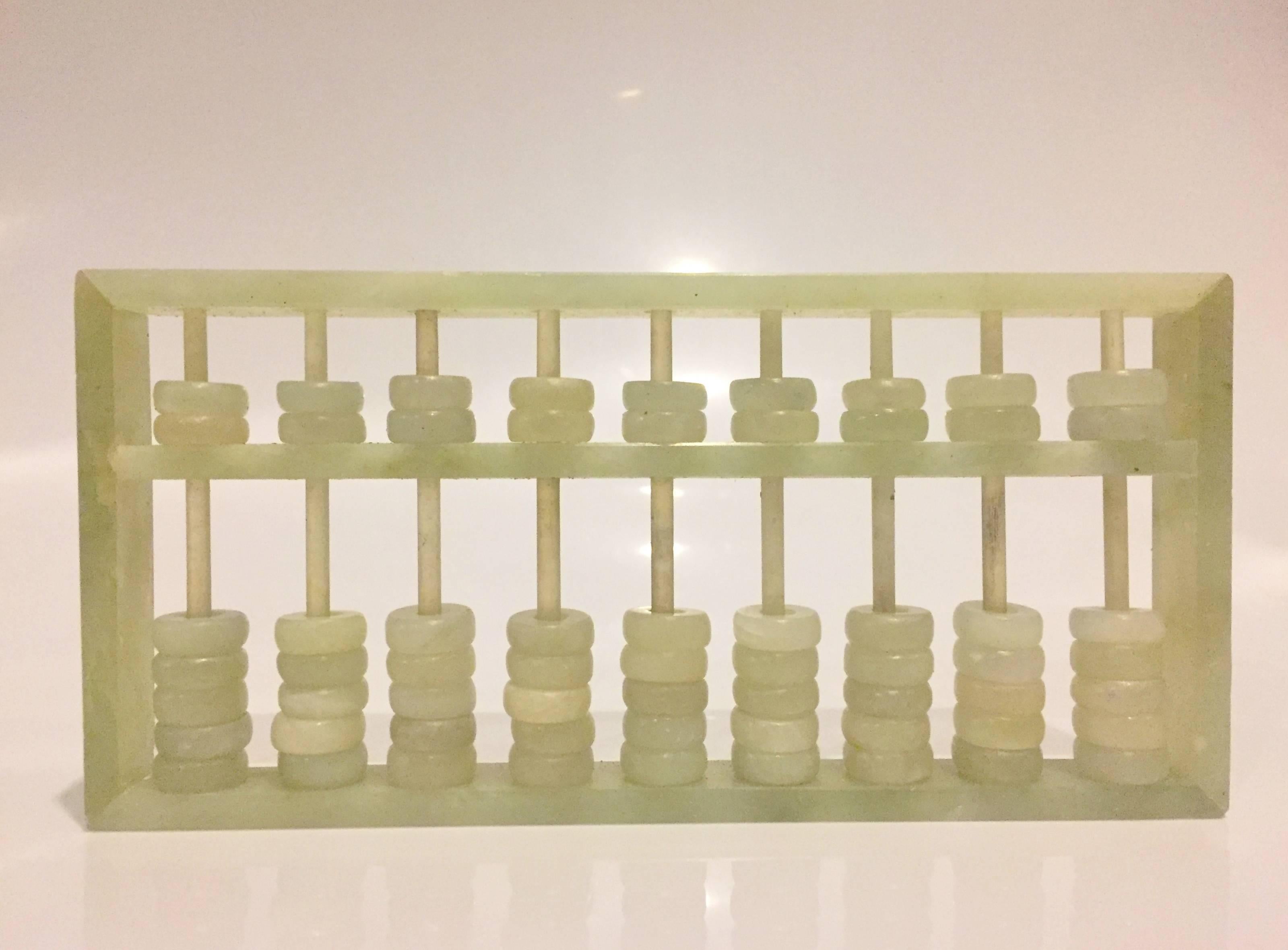 All Natural Jade Abacus For Sale 3