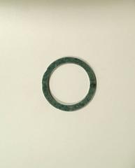 Set of Six Jade Napkin Rings or Bangles