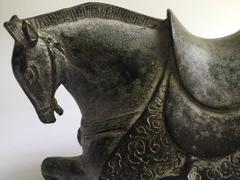 Antique Han Style Bronze Horse