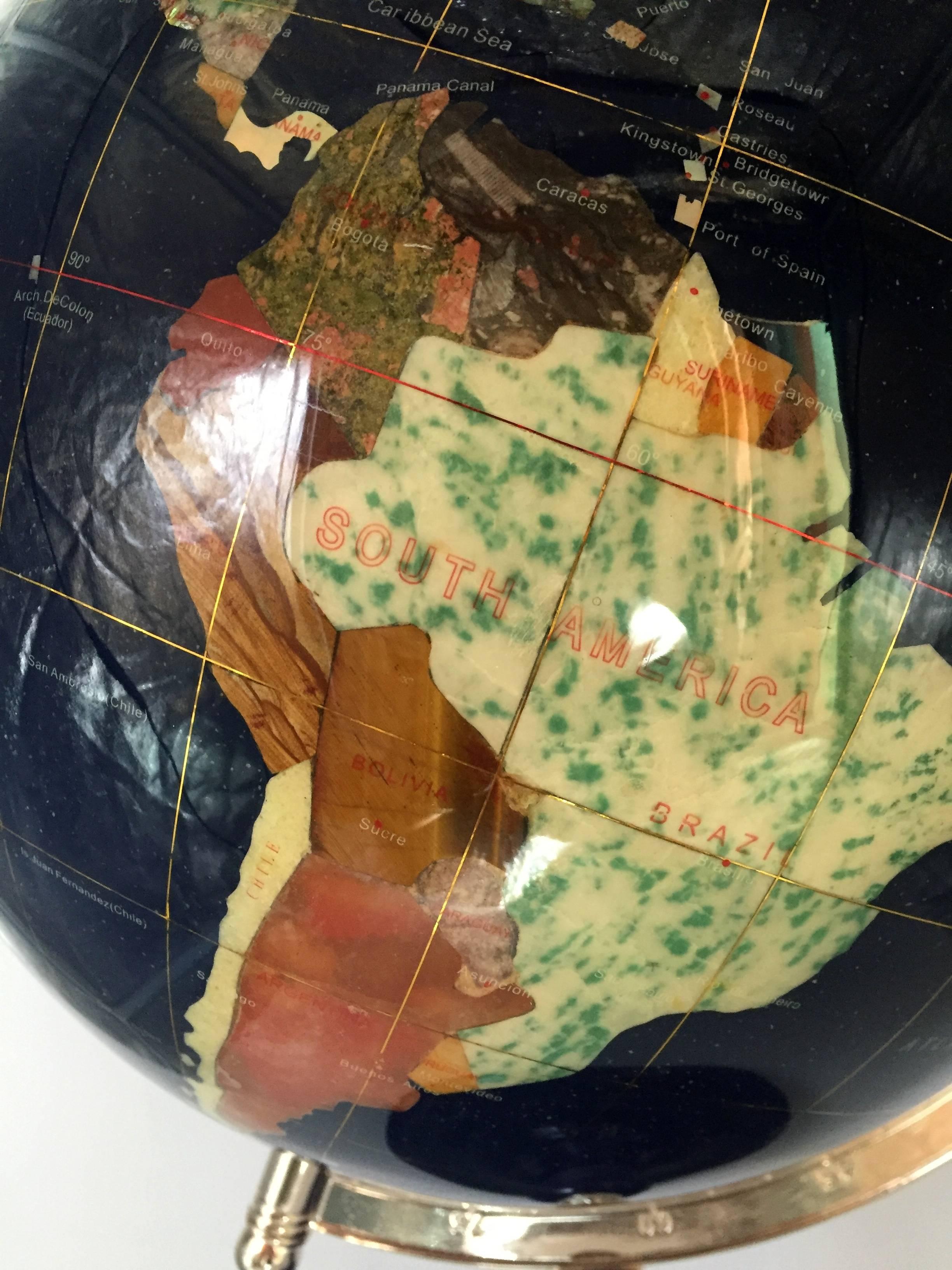 Globe, Gem Stone In Excellent Condition For Sale In SOMIS, CA