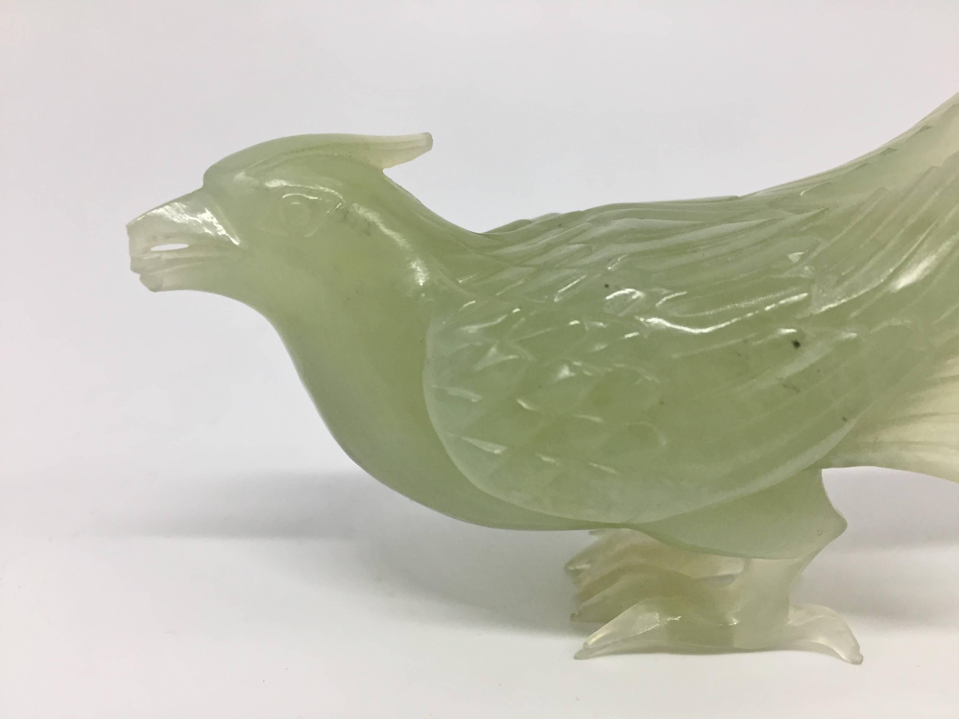 Green Stone Peasant Bird For Sale 1