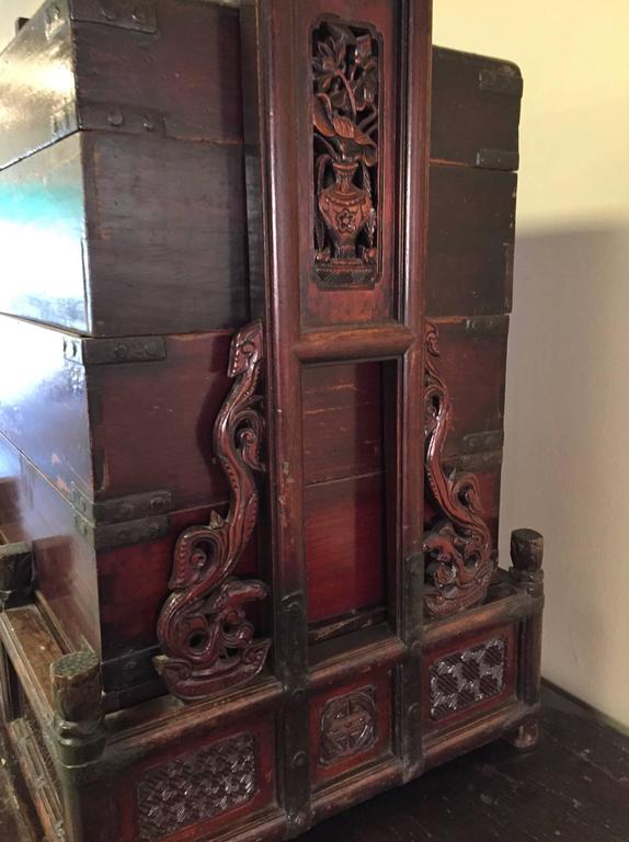 Antique Wedding Basket For Sale at 1stDibs