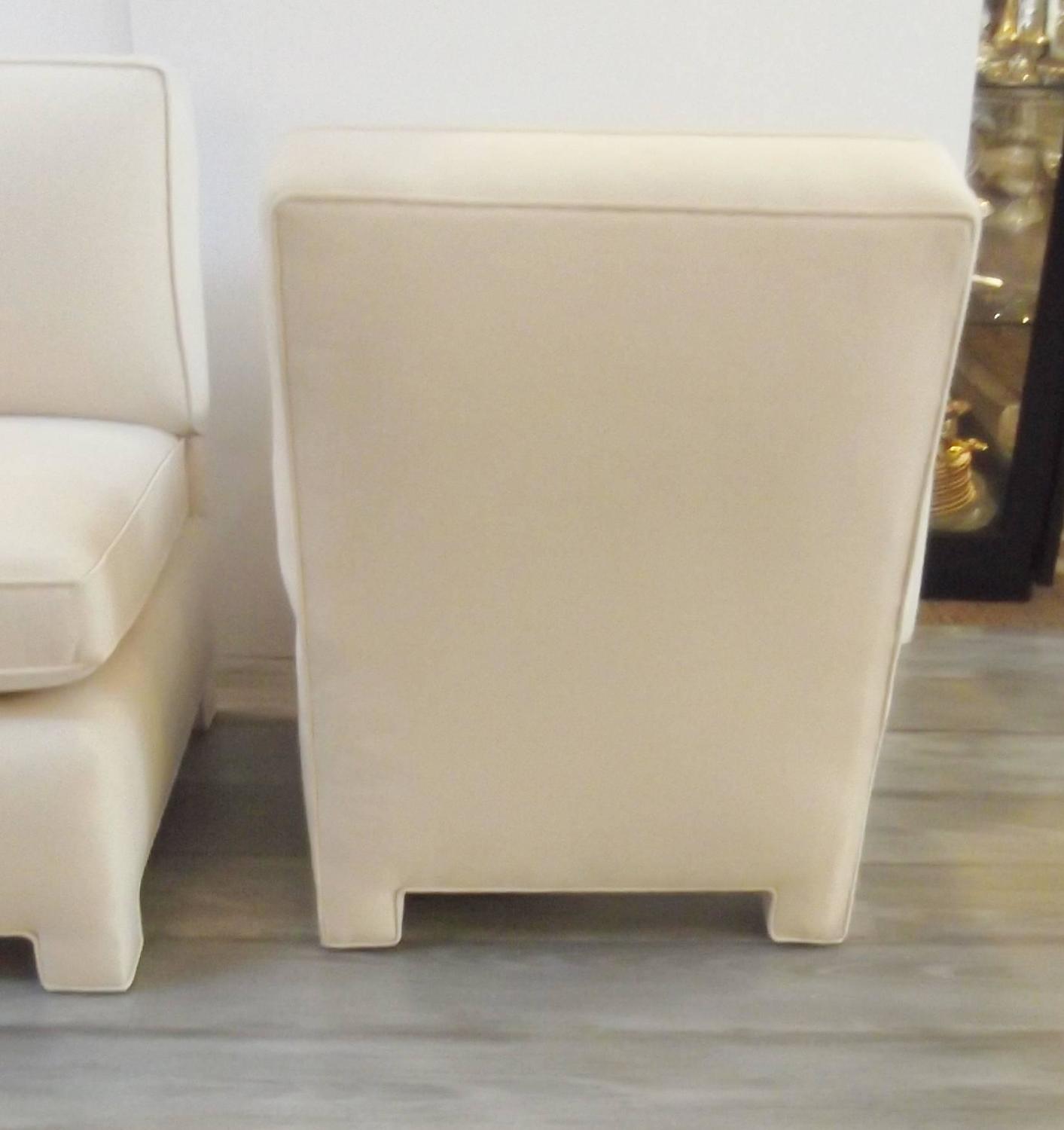 Pair of Billy Baldwin Small Club Chairs at 1stdibs