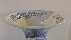 Massive Blue and White Imari Palace Vase 19th Century