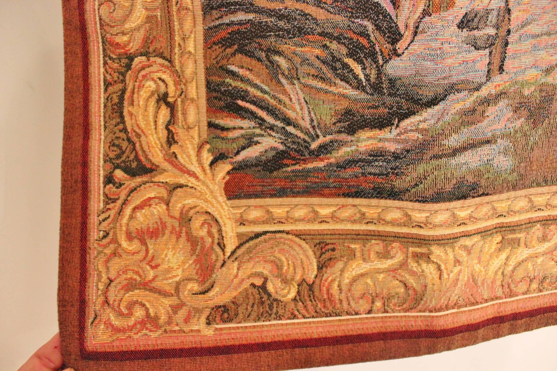 Belgian Tapestry of Apollo and Clytie In Excellent Condition In Lambertville, NJ