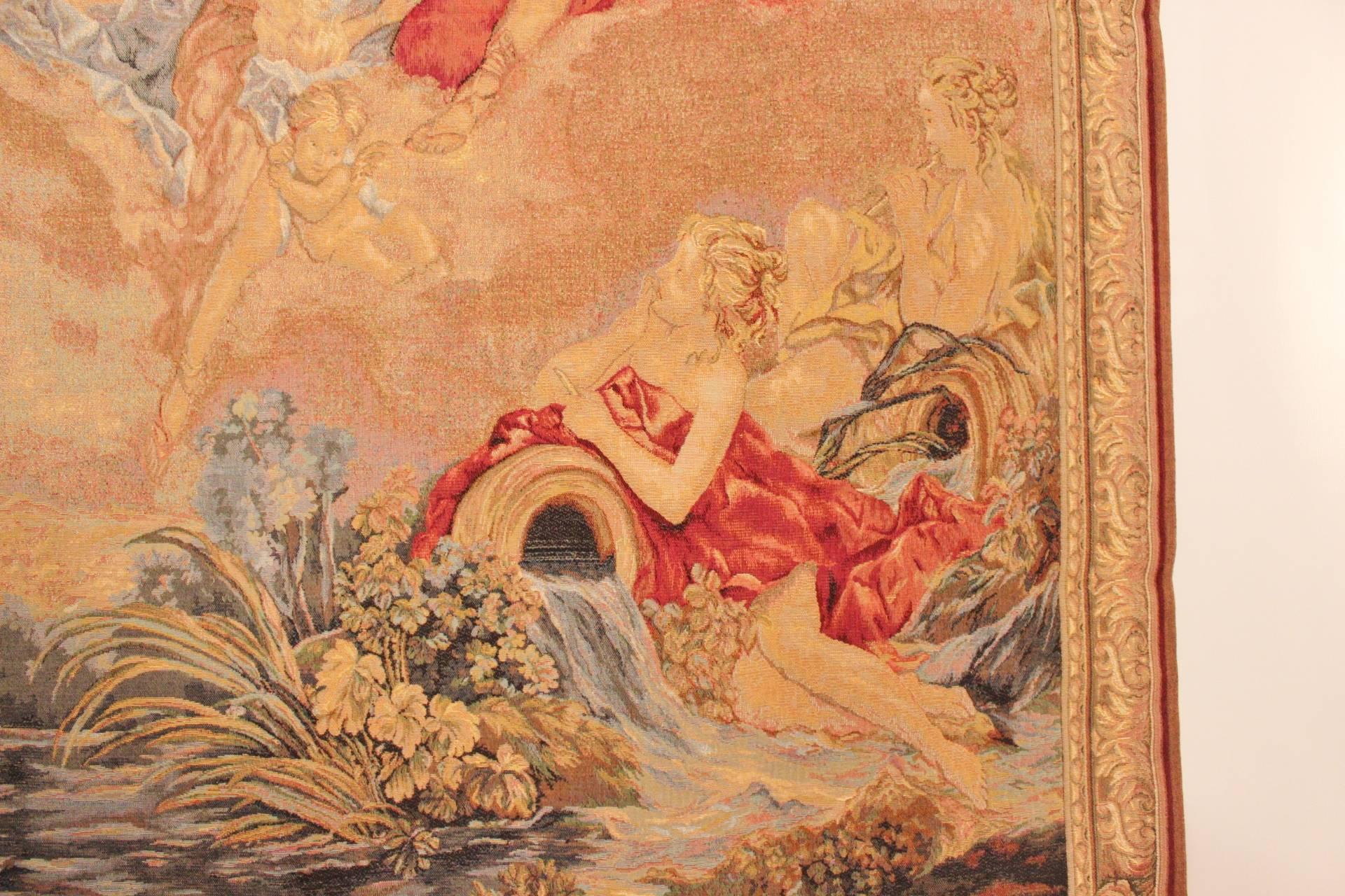 20th Century Belgian Tapestry of Apollo and Clytie