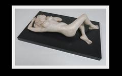 Ann Froman Resin Sculpture of Nude Woman