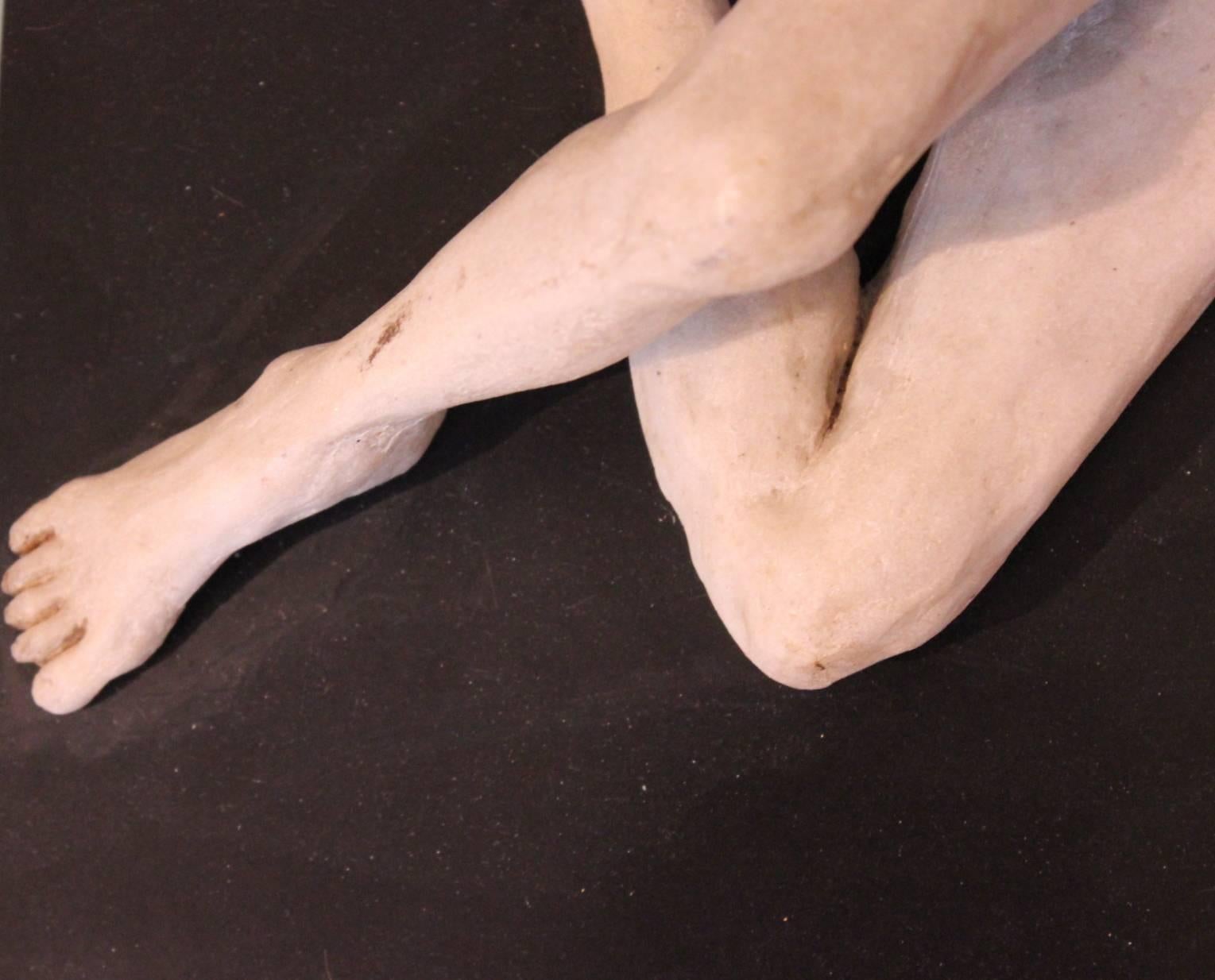 Modern Ann Froman Resin Sculpture of Nude Woman