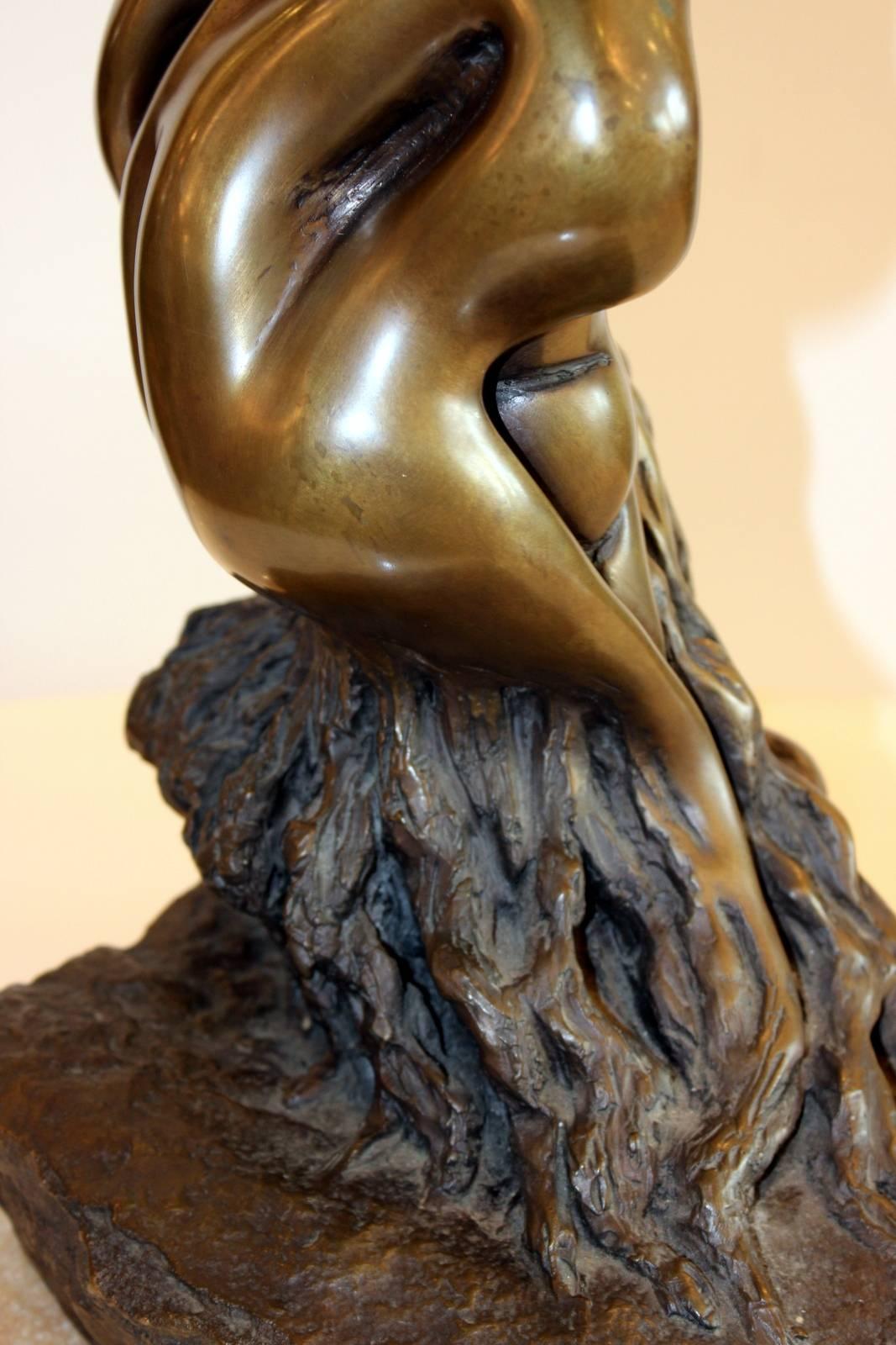 20th Century Bronze Studio Modern Sculpture