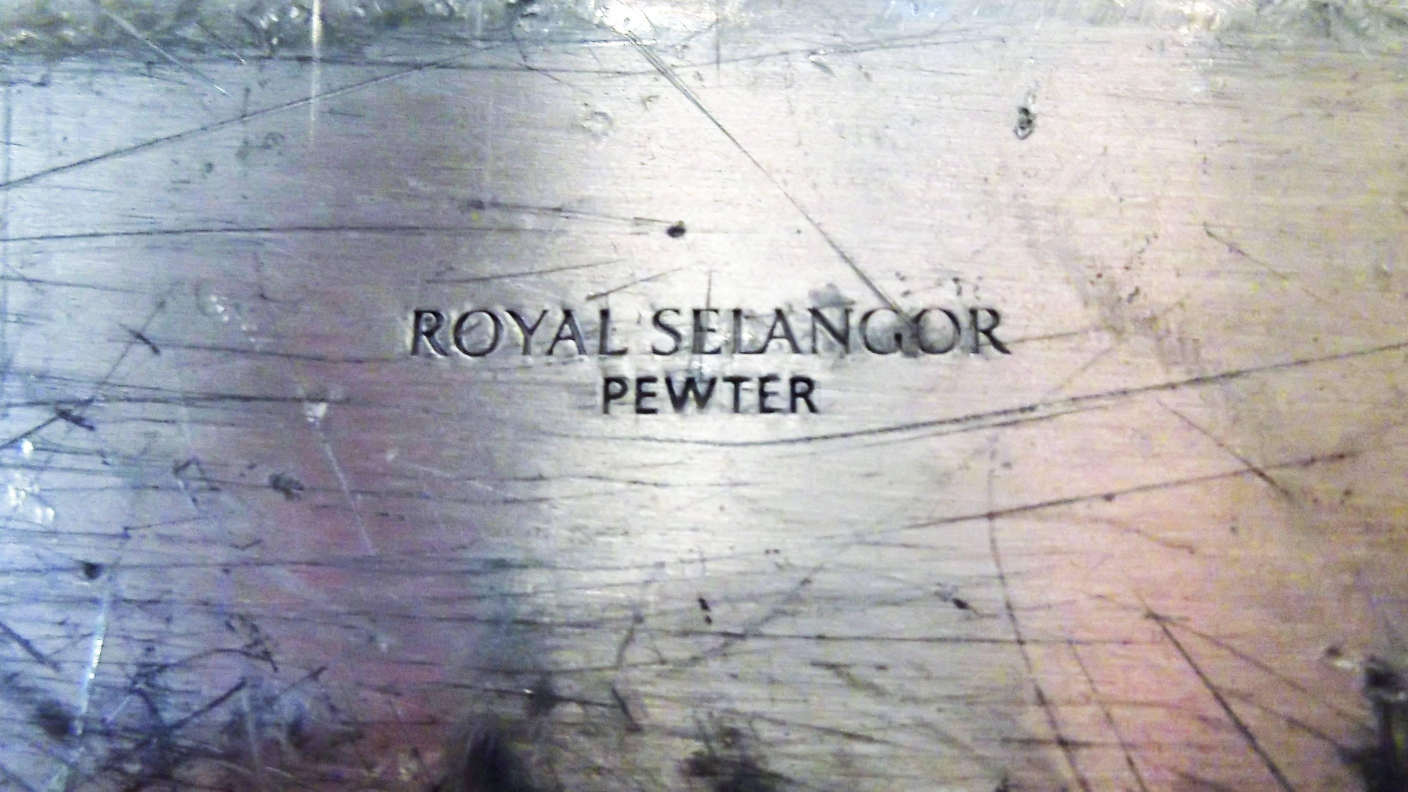 Malaysian Dom Perignon Pewter Double Champagne Bucket