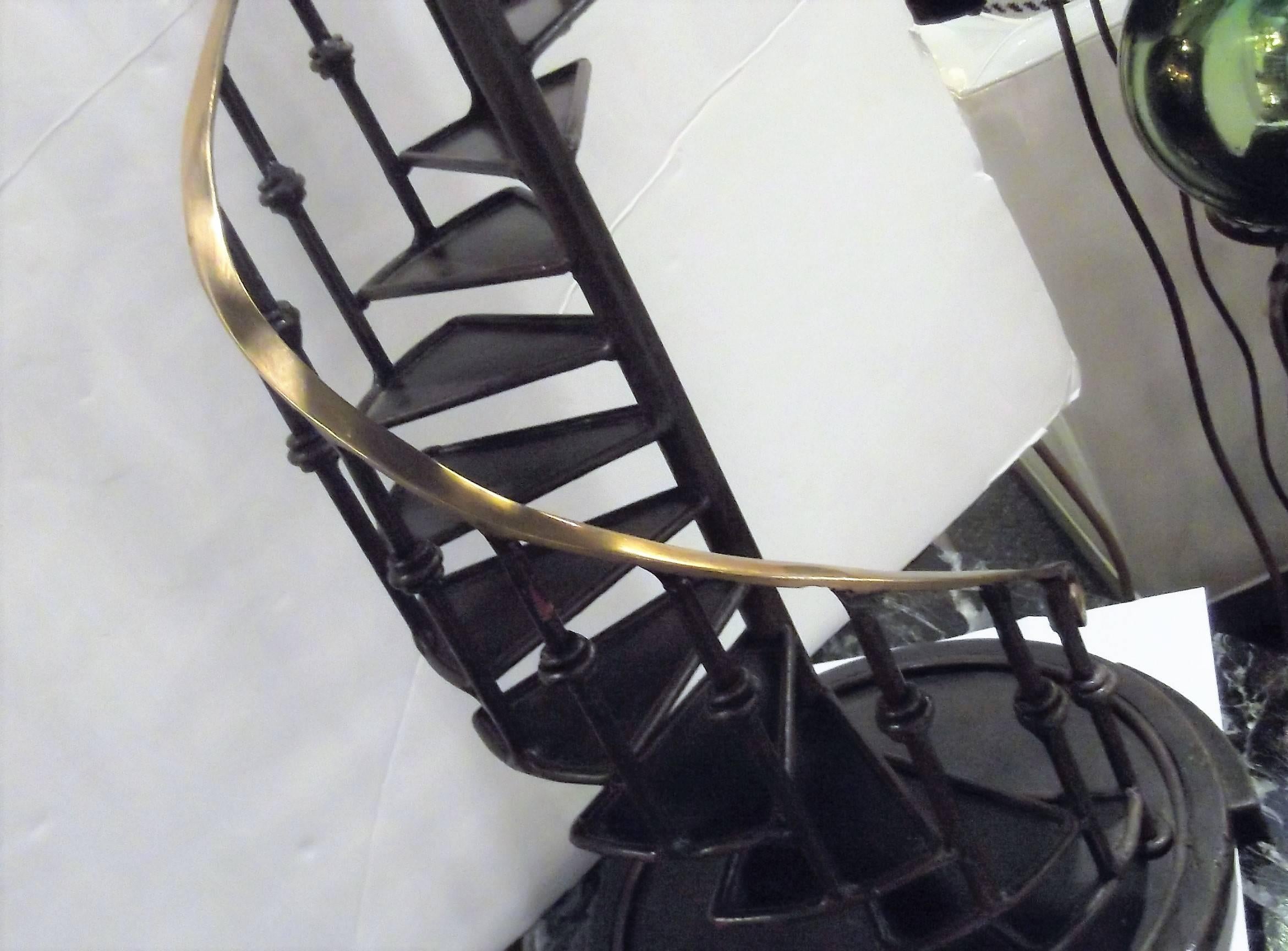 spiral staircase lamp