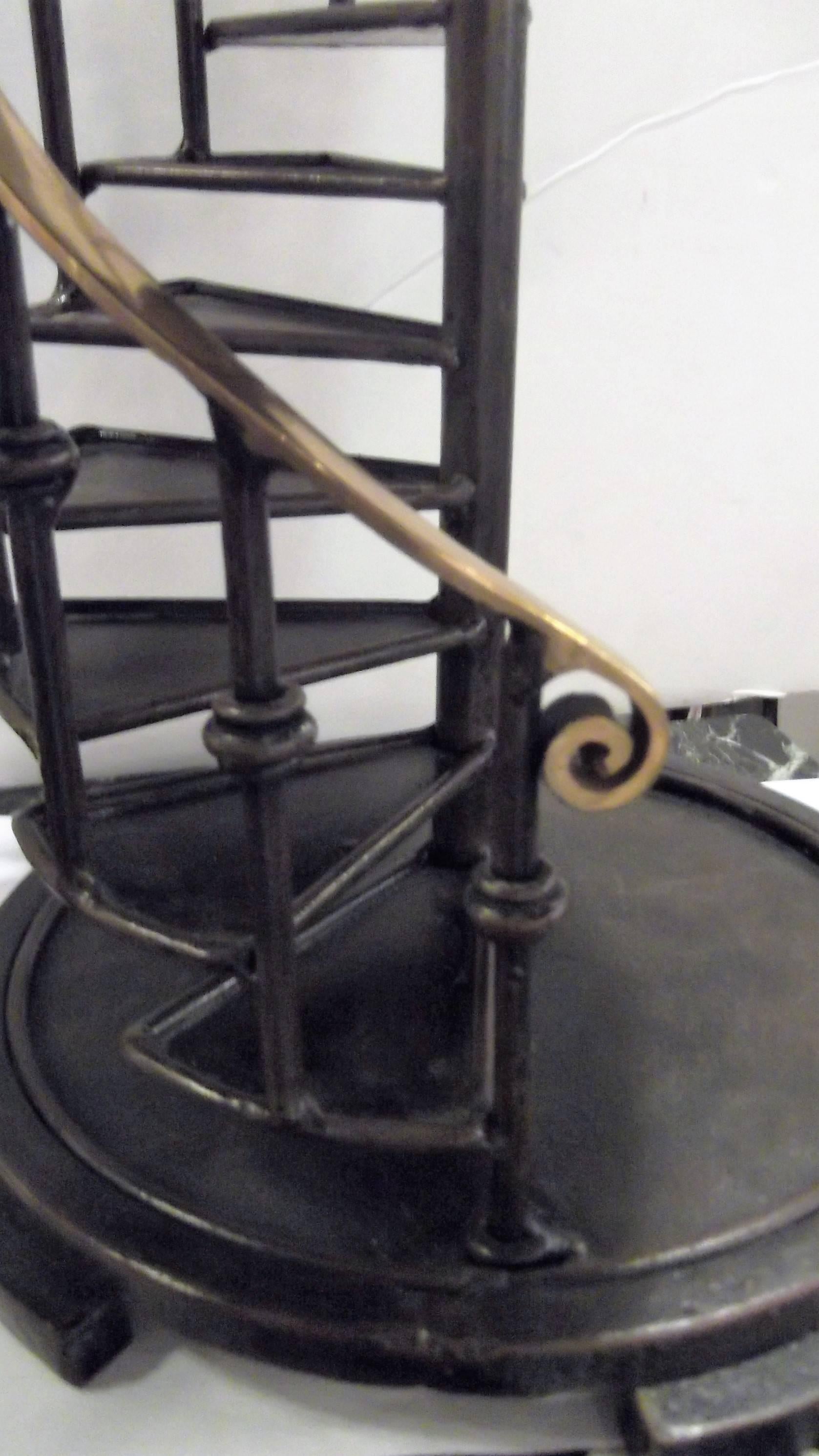 Philippine Architectural Lamp of a Spiral Stair Model