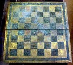 1960s Giacometti Inspired Brutalist Bronze Chess Set