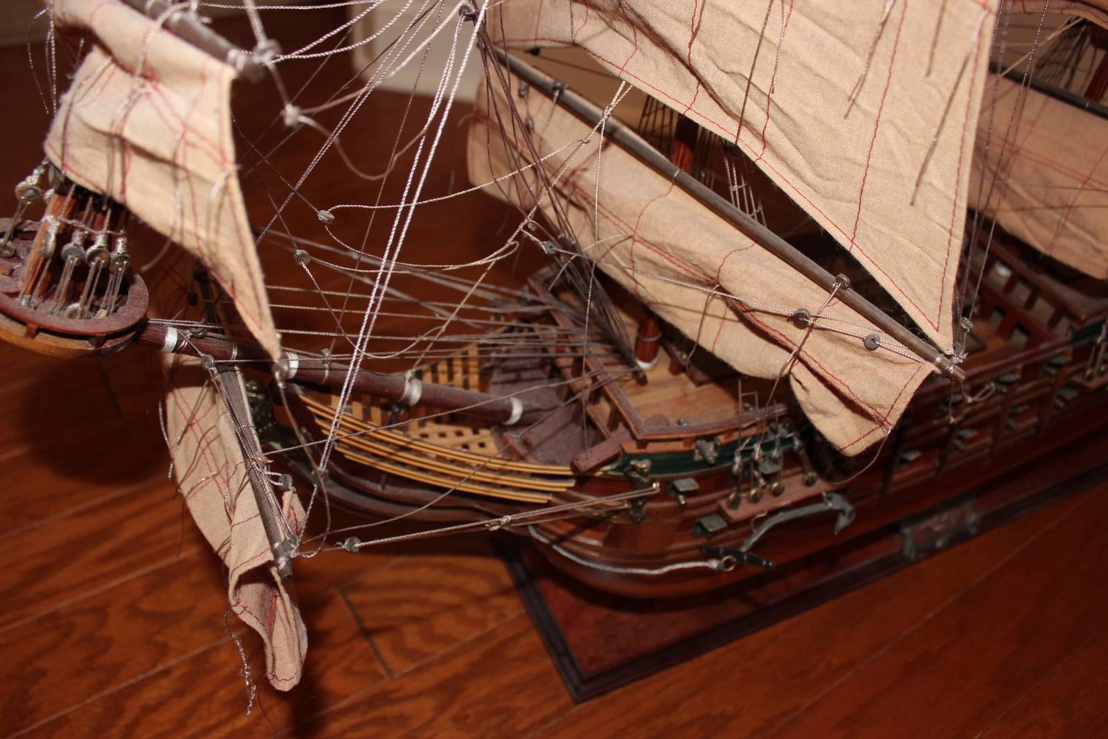 Unknown The Admiralty of Friesland 1663 Model Ship, Mid-20th Century