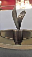 Cast Brass "Carp" Lamp by Chapman