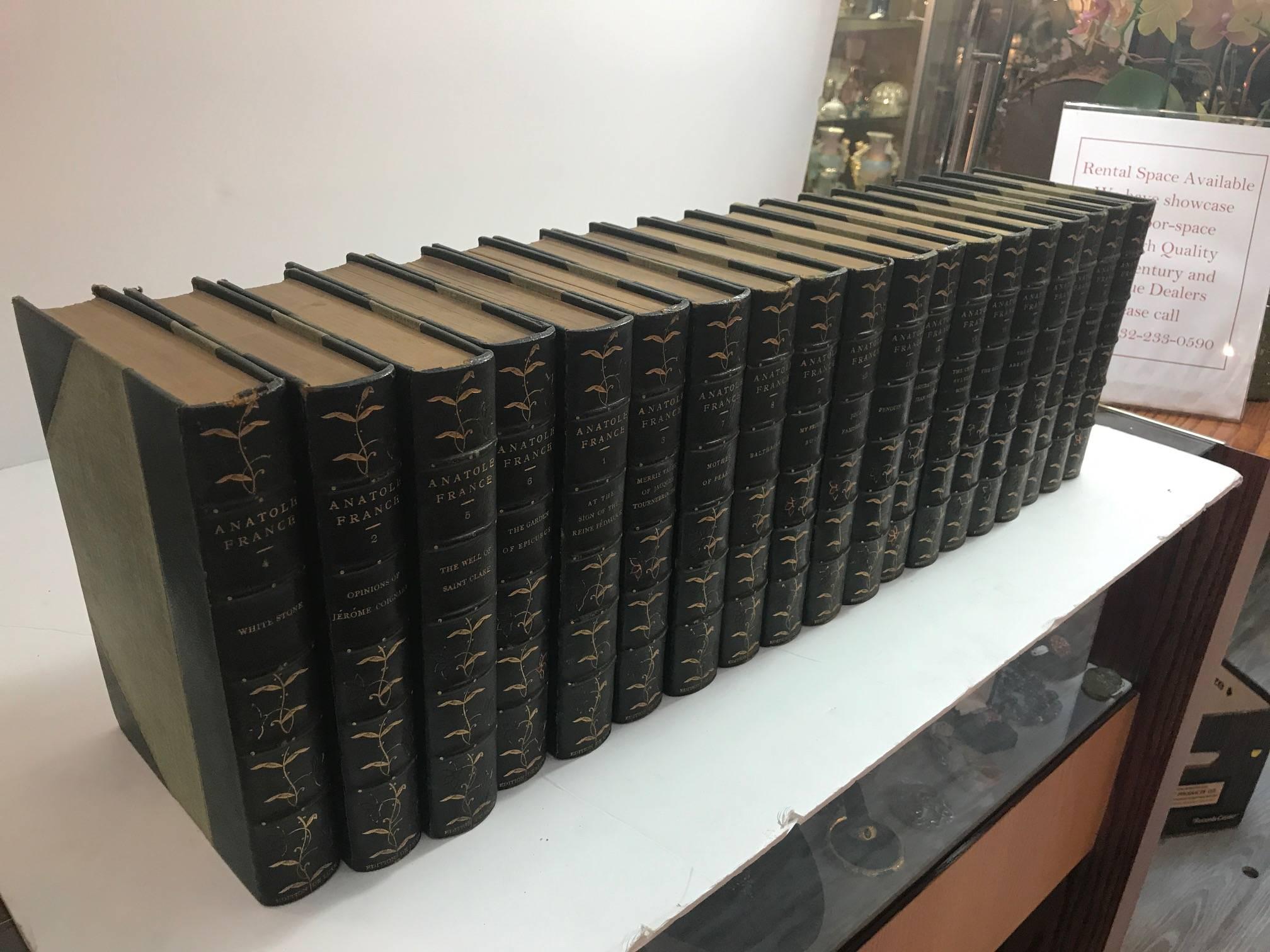 Complete Set of 19 Volumes of Novels and Stories of Anatole, France 4