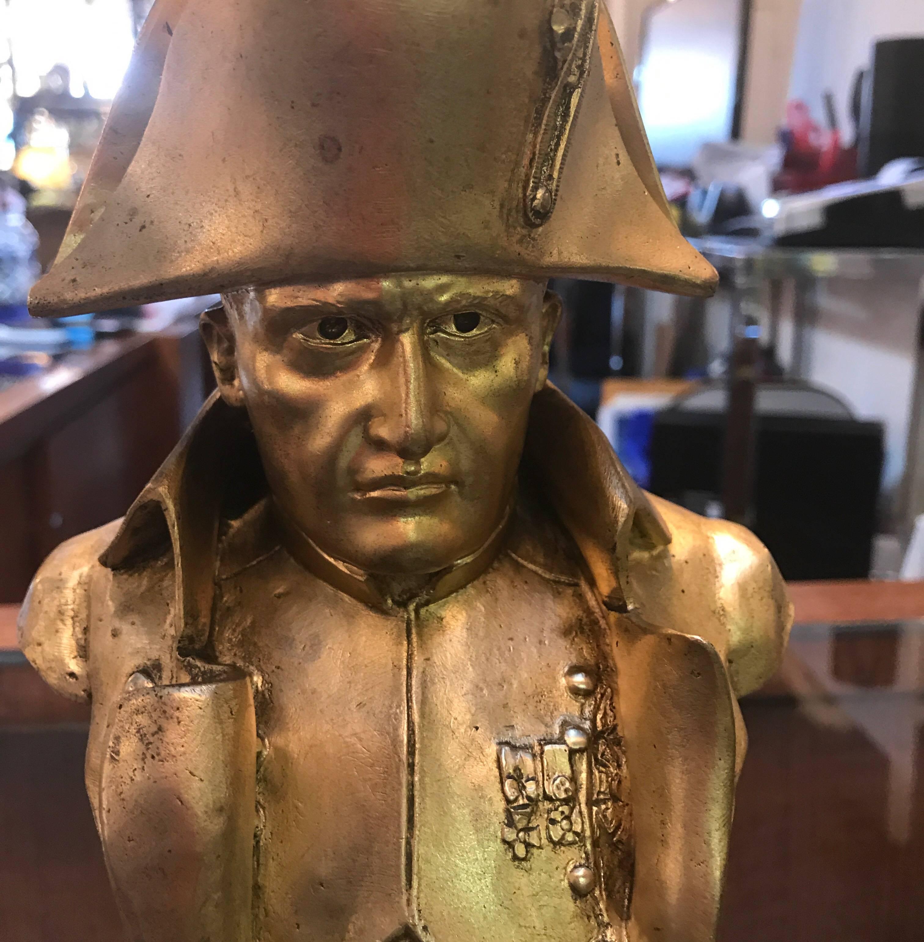 napoleon bust bronze
