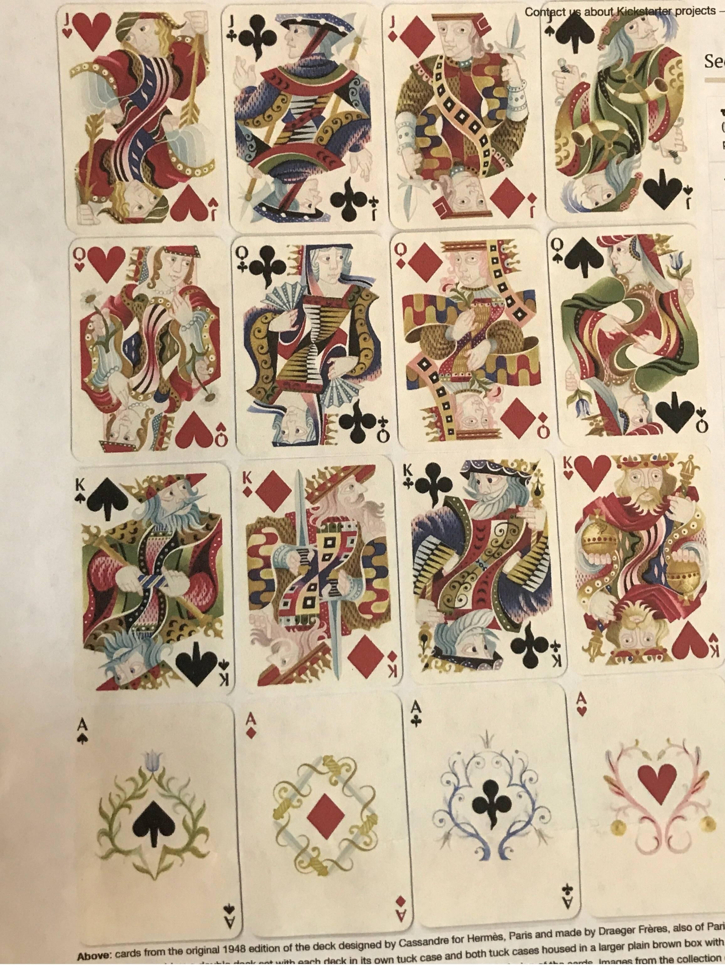hermes playing card oracle