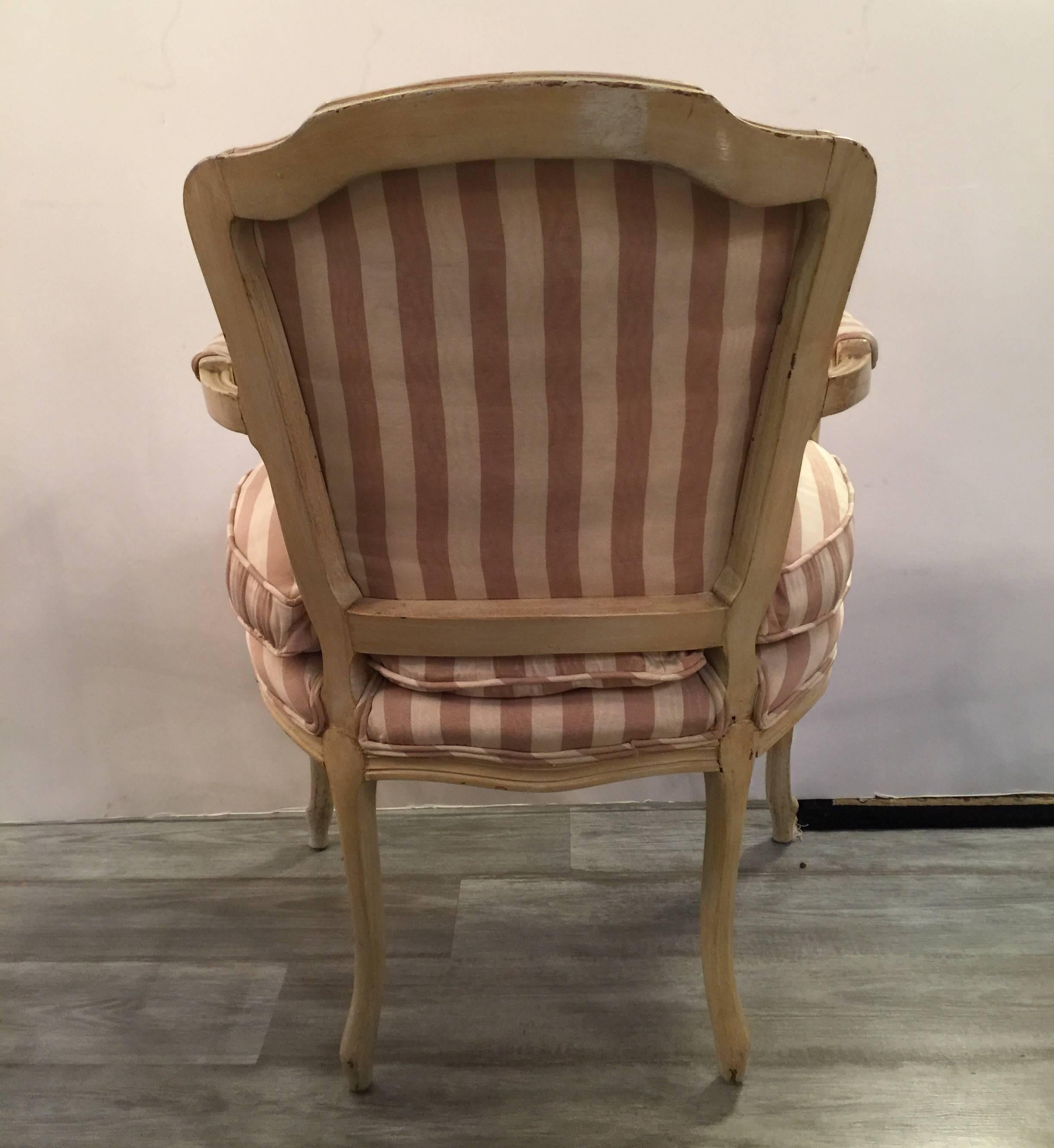 Pair of Louis XV Style Chairs In Excellent Condition In Lambertville, NJ
