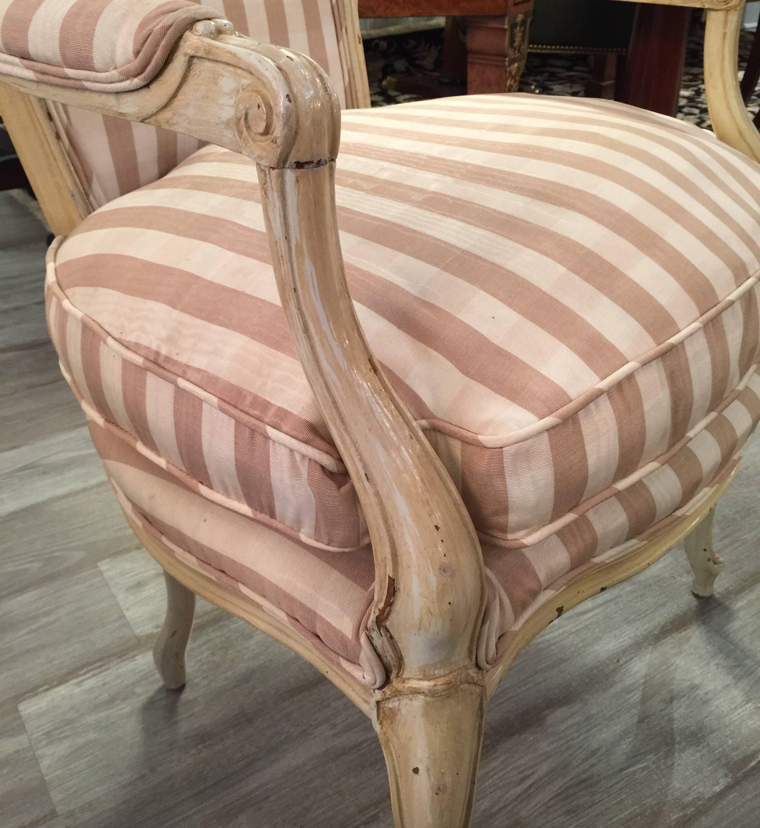 Pair of Louis XV Style Chairs 1