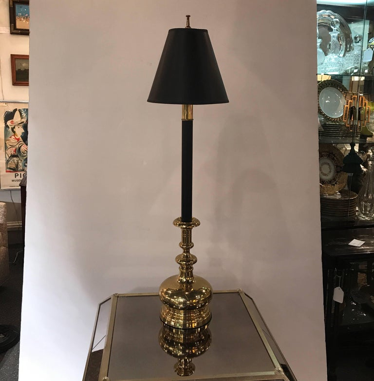 Pair of Chapman Tall Buffet Candlestick Lamps For Sale at 1stDibs