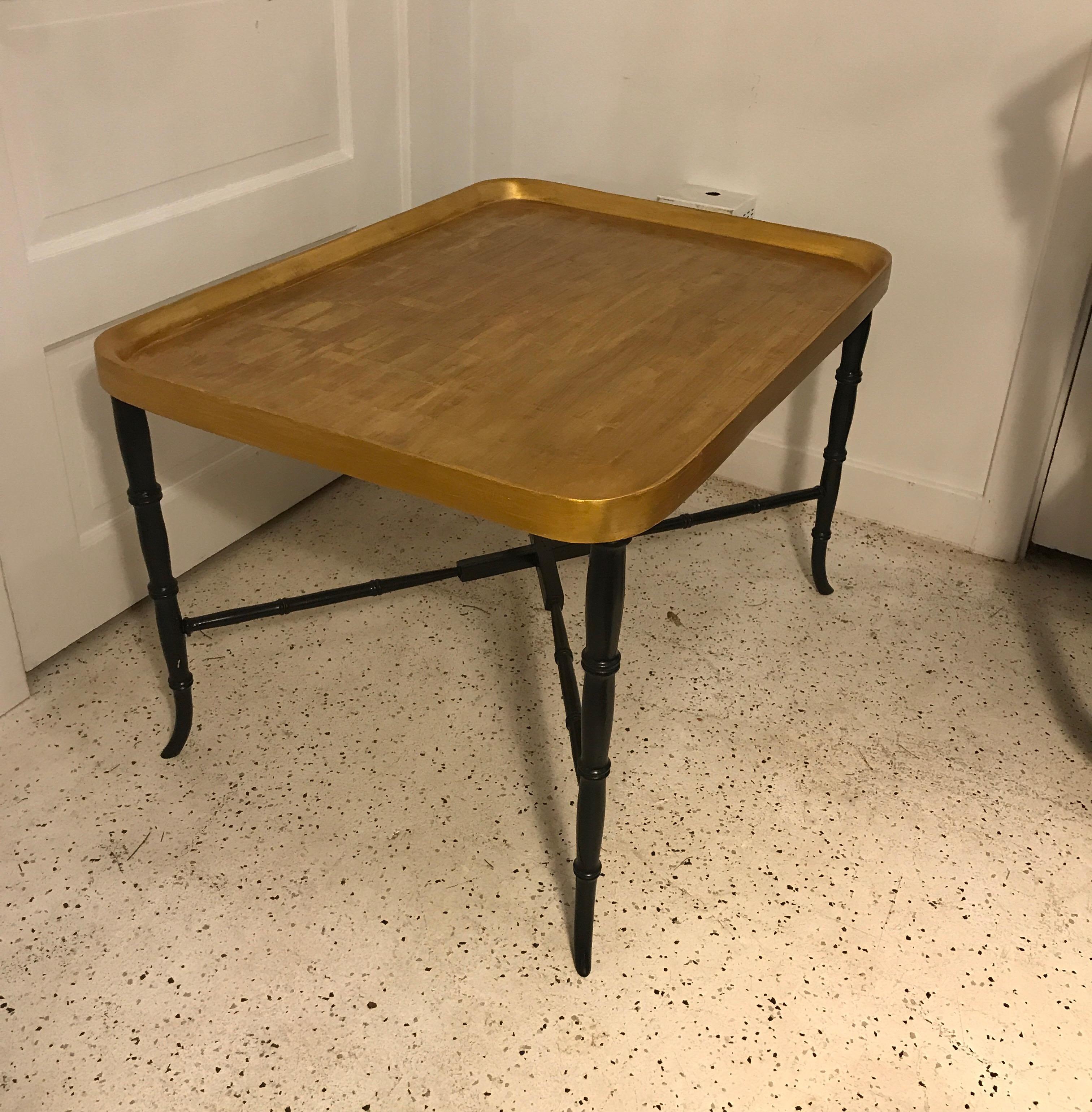 Giltwood Hollywood Regency Cocktail Table