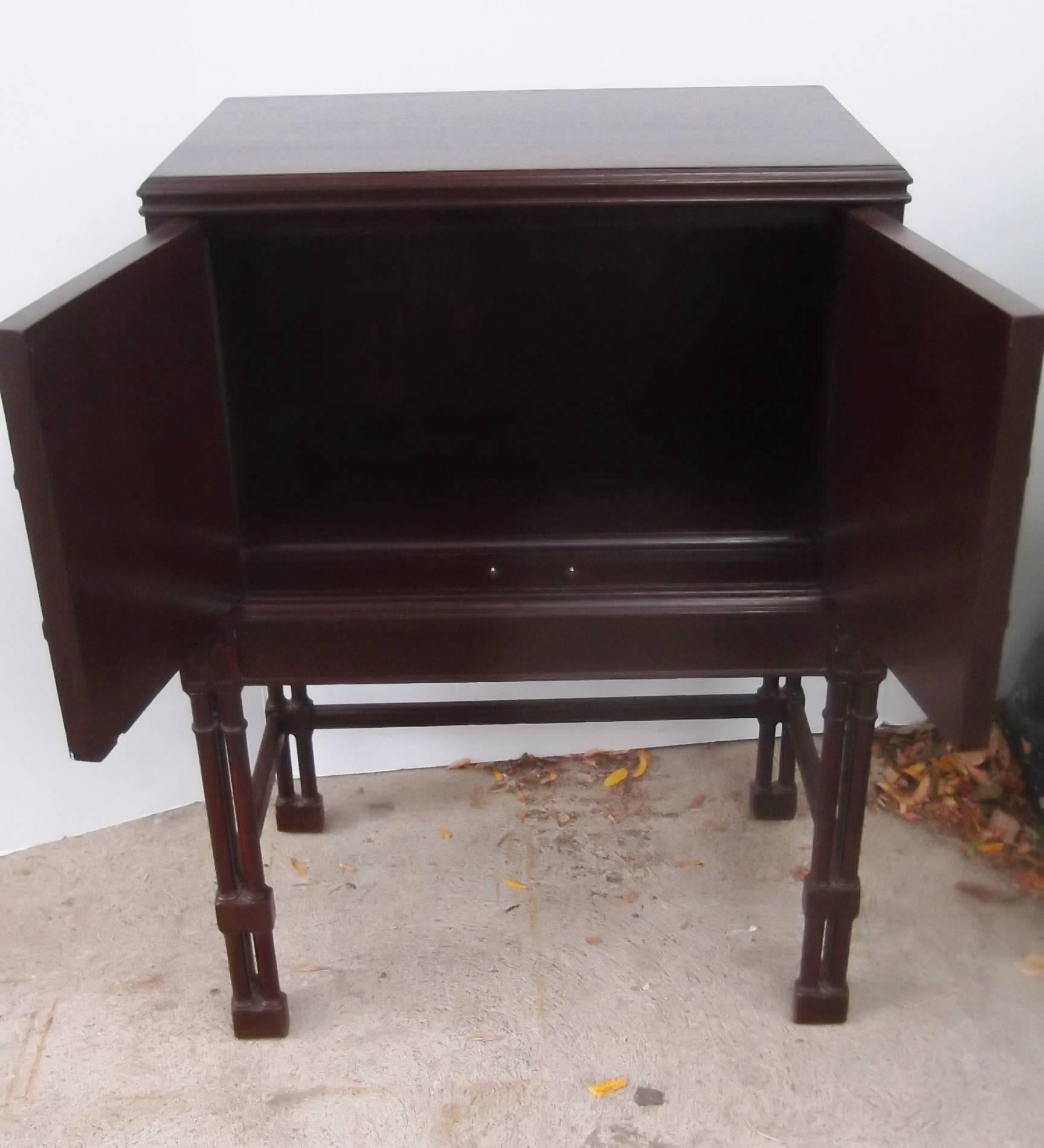 Edwardian Diminutive Chest on Stand in the Regency Style