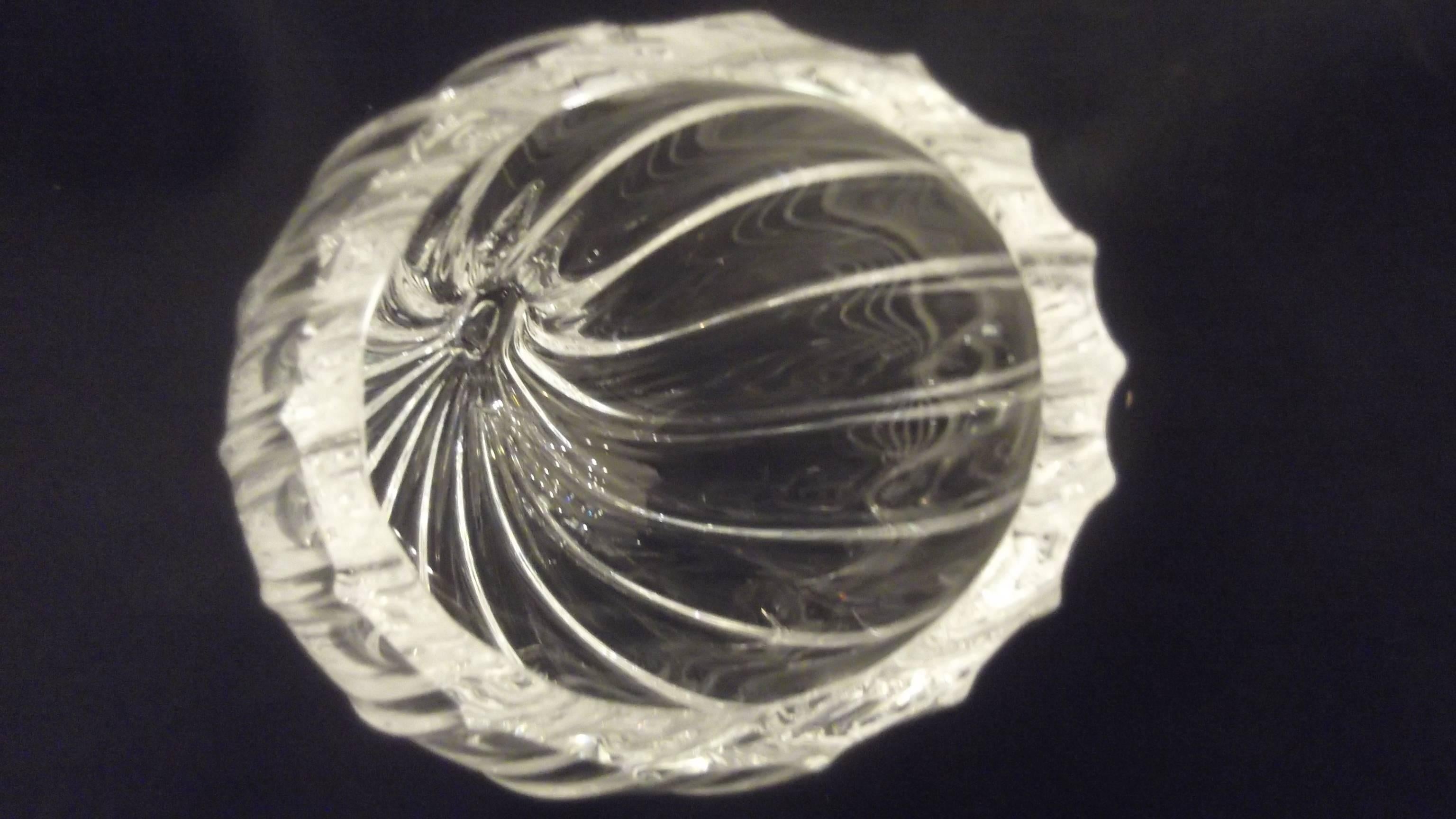 20th Century Steuben Glass Quail by Paul Schulze